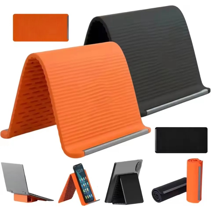 Laptop Stand - Elastyczny, składany silikonowy uchwyt na telefon,