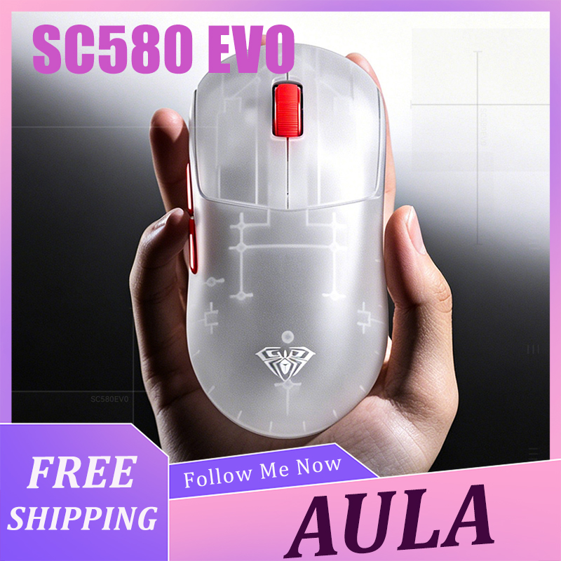 Laptop Mouse - Mysz AULA SC580 EVO Lekka Bezprzewodowa