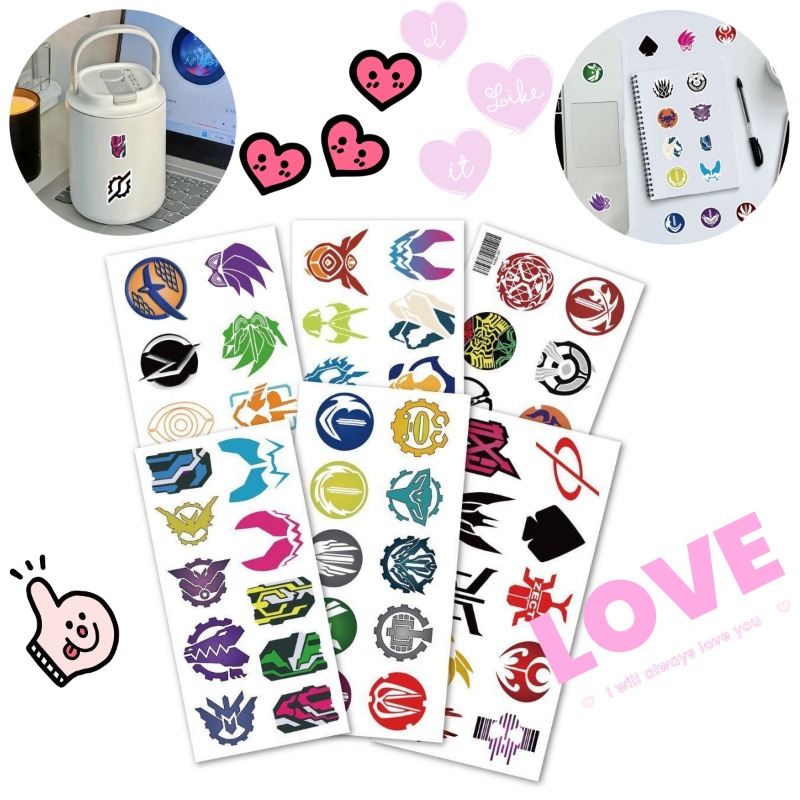 Laptop Original Accessories - 60 arkuszy naklejek z logo Kamen
