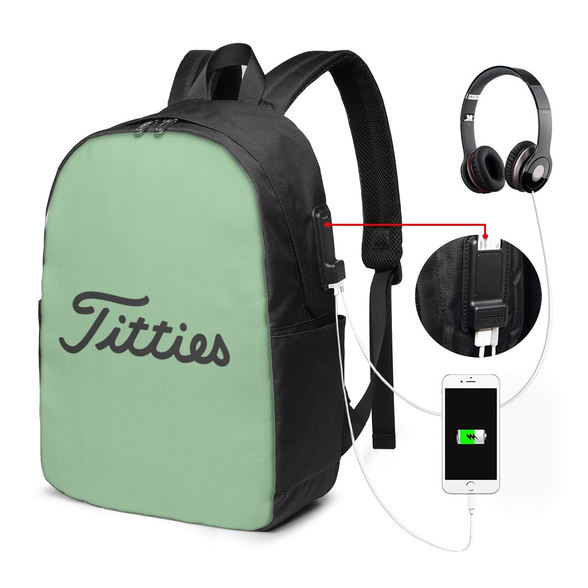 Torba na plecy z motywem piers – Laptop Bag recenzja i cena