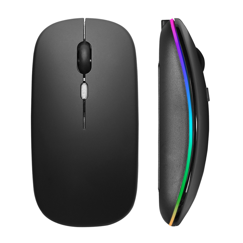 Mysz bezprzewodowa RGB, ładowa – Laptop Mouse recenzja i cena