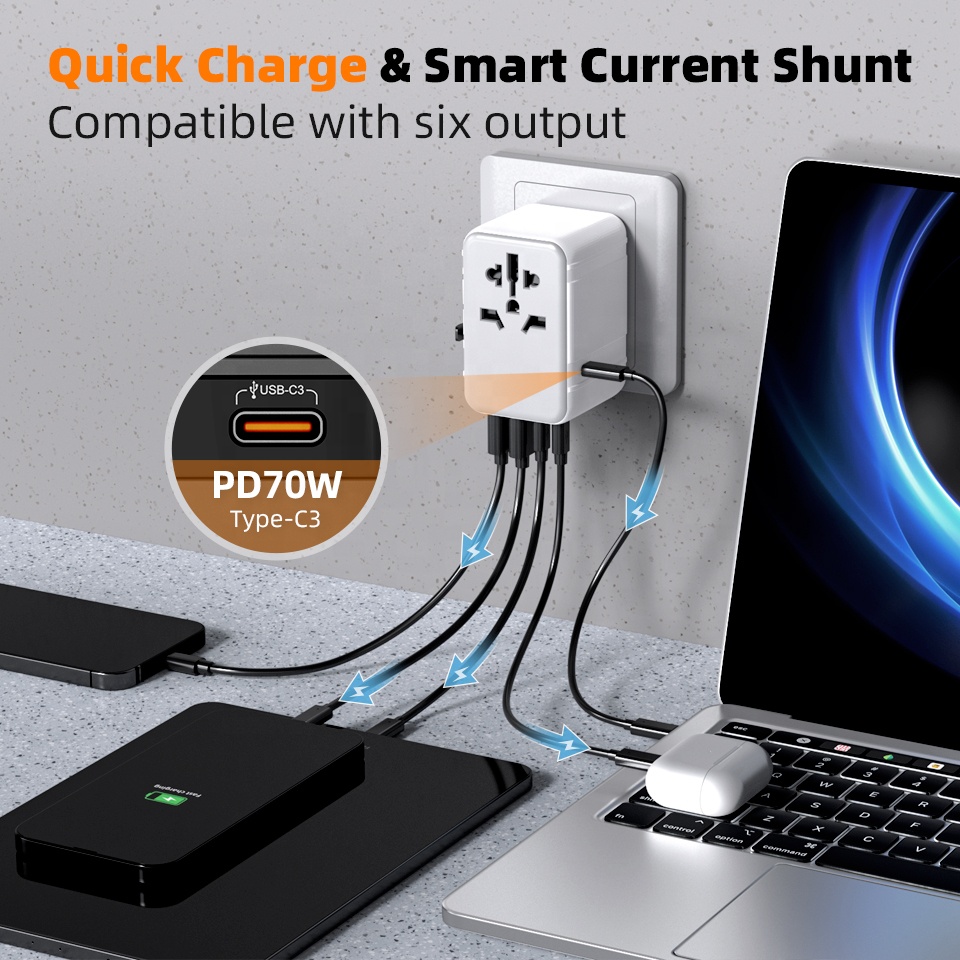 Uniwersalny adapter zasilania  – Laptop Charger recenzja i cena