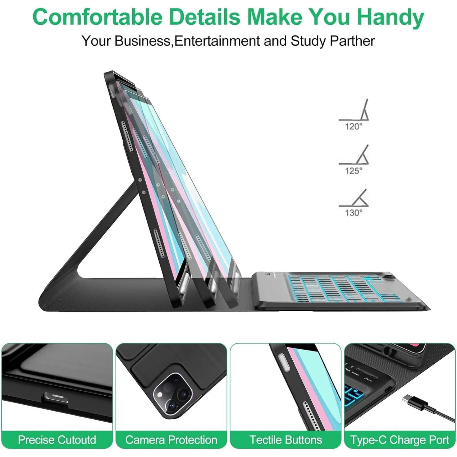 Etui z klawiaturą i myszką do  – Keyboard Cover recenzja i cena