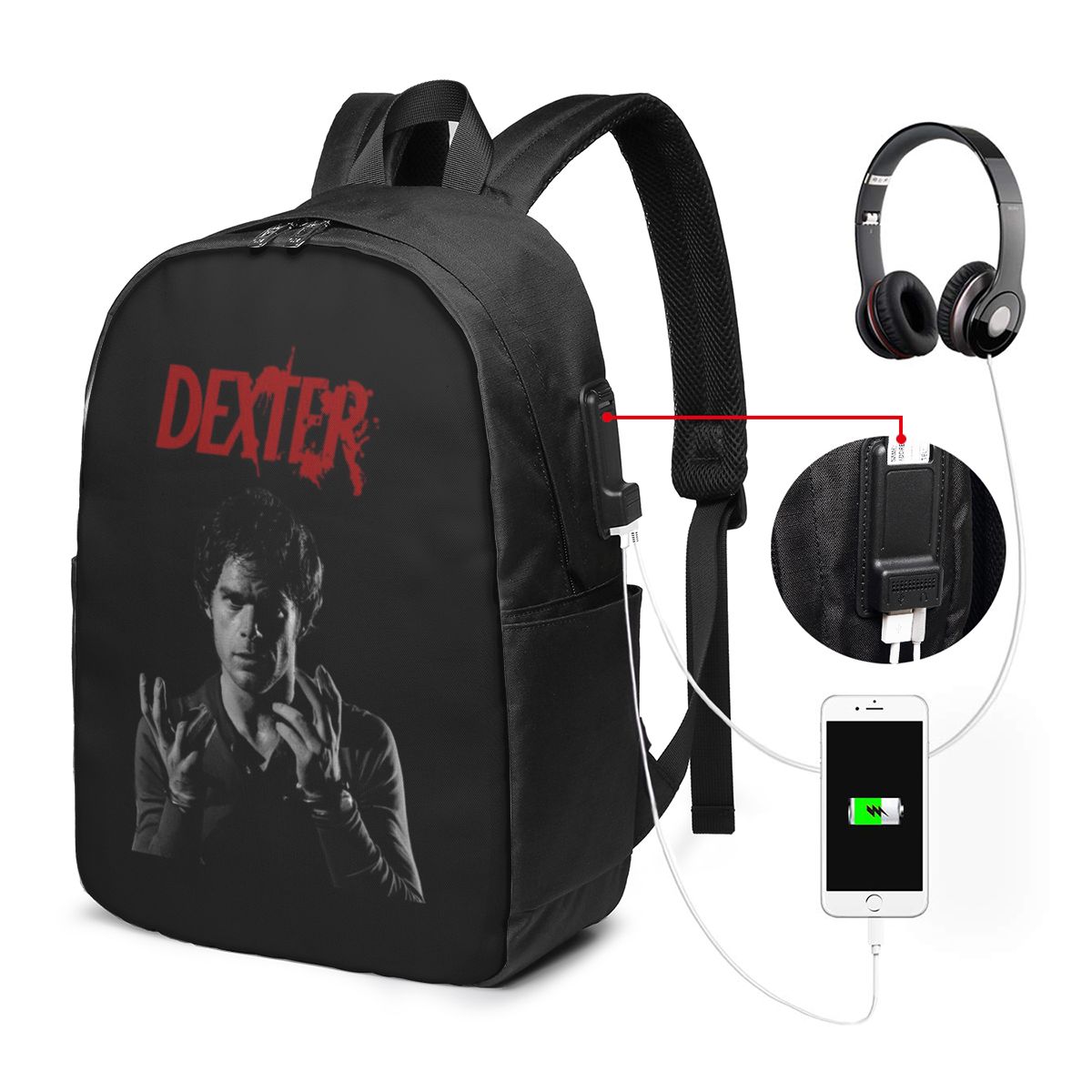 Plecak Filmowy Dexter Morgan T – Laptop Bag recenzja i cena
