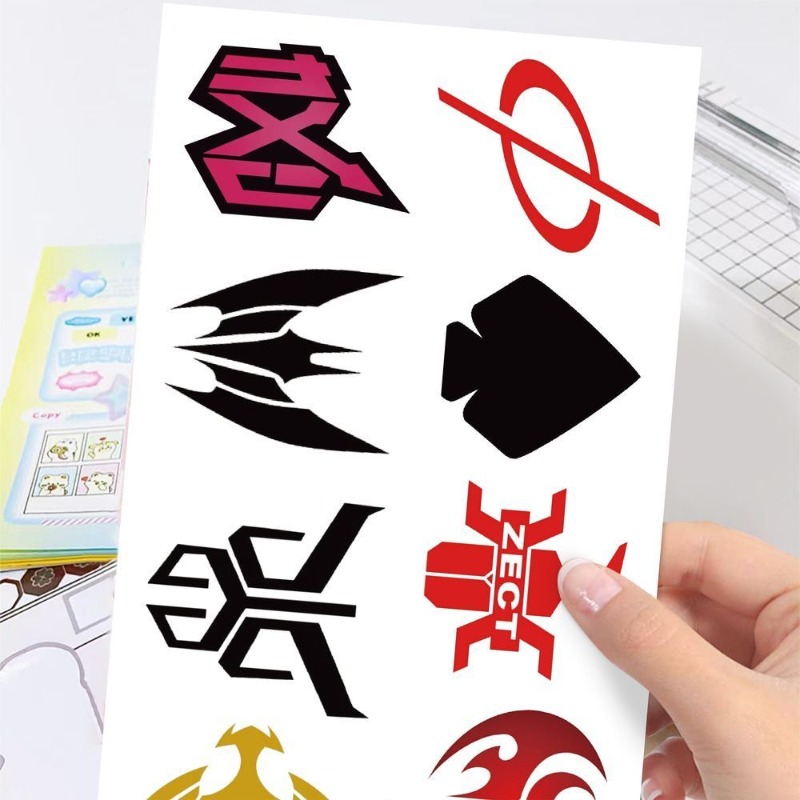 60 arkuszy naklejek z logo Kam – Laptop Original Accessories recenzja i cena